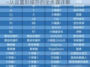 NBA 2K23 键盘按键如何正确保存——从设置到储存的全步骤详解