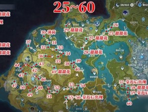 全境寻觅：原神霓裳花盛开之地全地图采集攻略