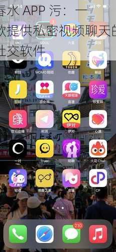 春水 APP 污：一款提供私密视频聊天的社交软件