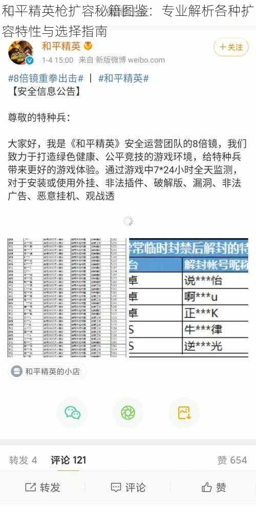 和平精英枪扩容秘籍图鉴：专业解析各种扩容特性与选择指南