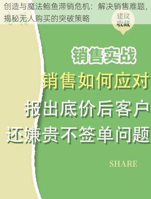 创造与魔法鲍鱼滞销危机：解决销售难题，揭秘无人购买的突破策略