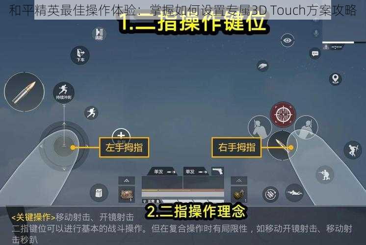 和平精英最佳操作体验：掌握如何设置专属3D Touch方案攻略