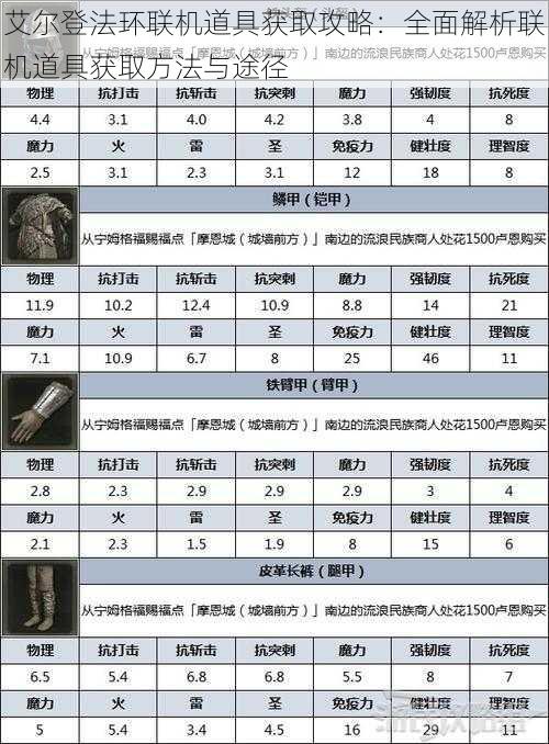 艾尔登法环联机道具获取攻略：全面解析联机道具获取方法与途径