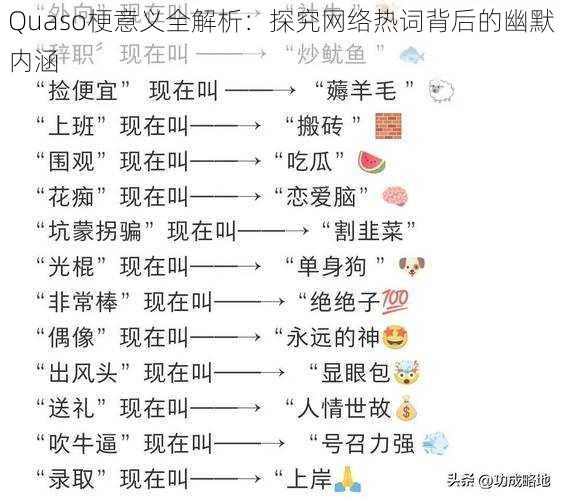 Quaso梗意义全解析：探究网络热词背后的幽默内涵