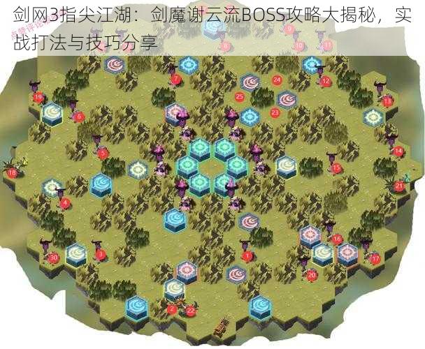 剑网3指尖江湖：剑魔谢云流BOSS攻略大揭秘，实战打法与技巧分享